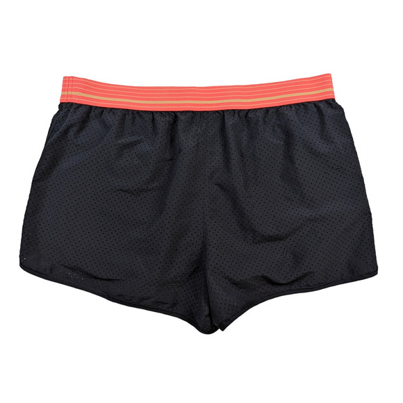 Under Armour Black Mesh Running Shorts with Pink Waist band - Picture 2 of 6